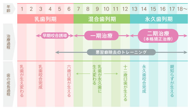 子どもの矯正治療